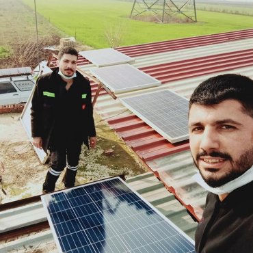 Güneş Paneli Ve Kamera Montajı Moralı